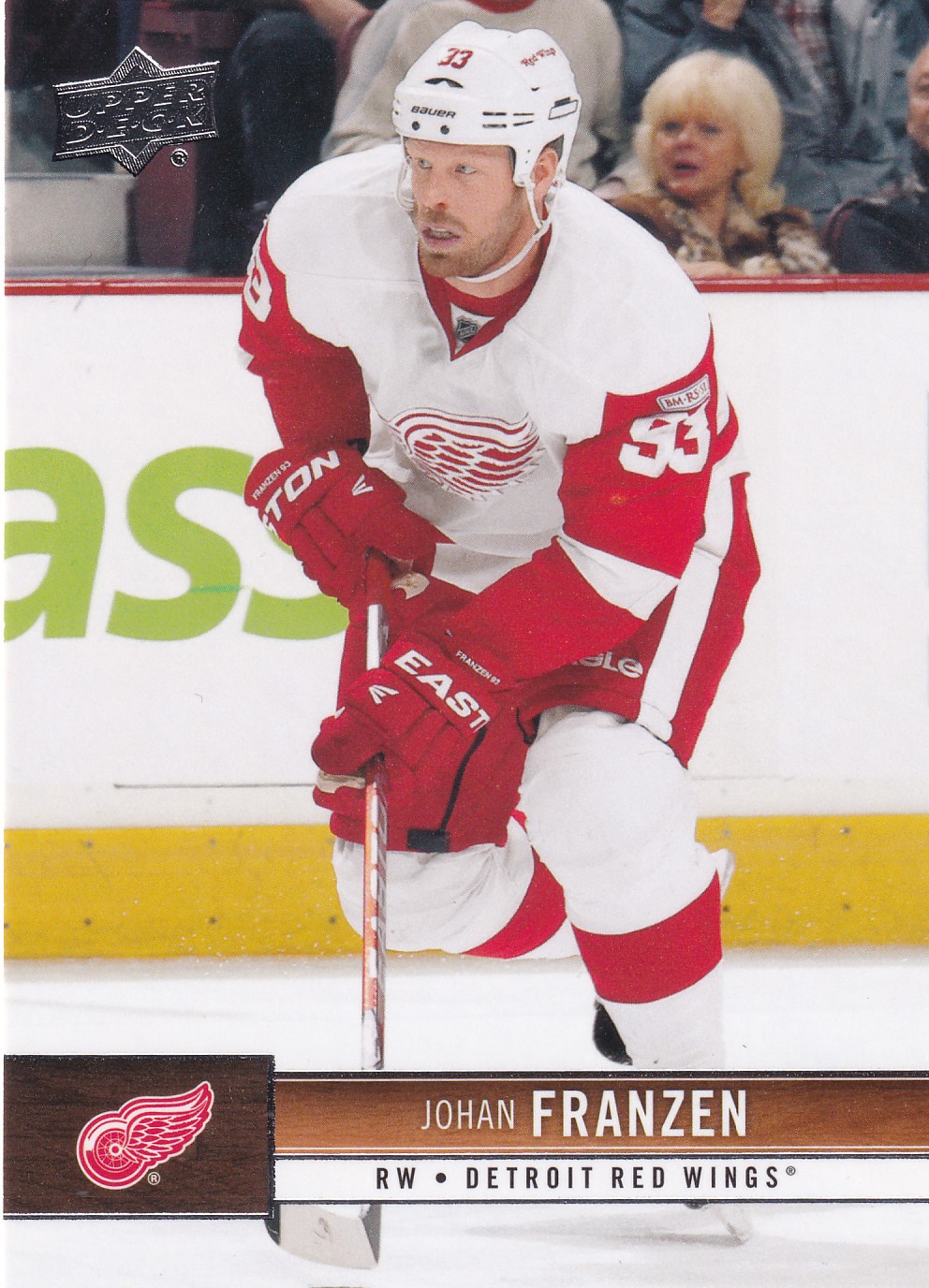 Johan Franzen - 2012/13 UD Series I. Hockey - #59
