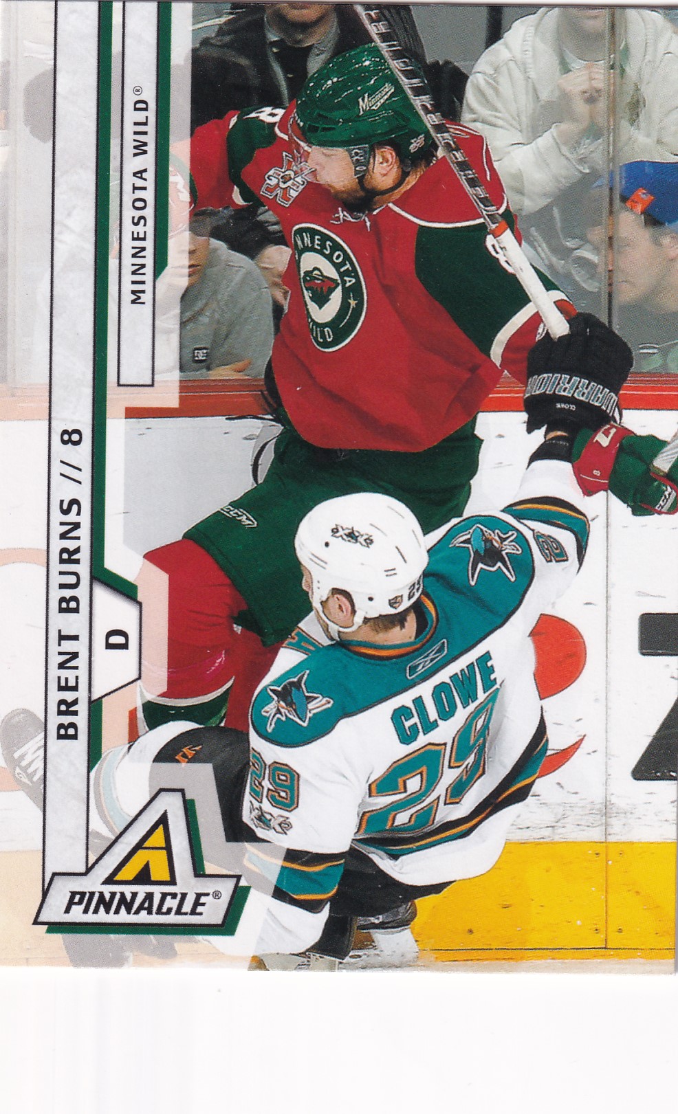 Brent Burns - 2010/11 Pinnacle Hockey - #104