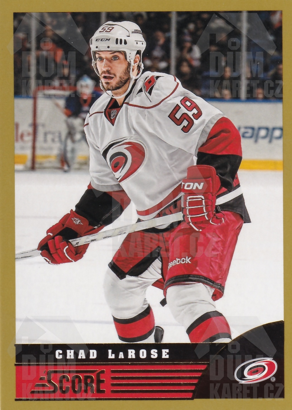 Chad LaRose - 2013/14 Panini Score Hockey - Gold - #76