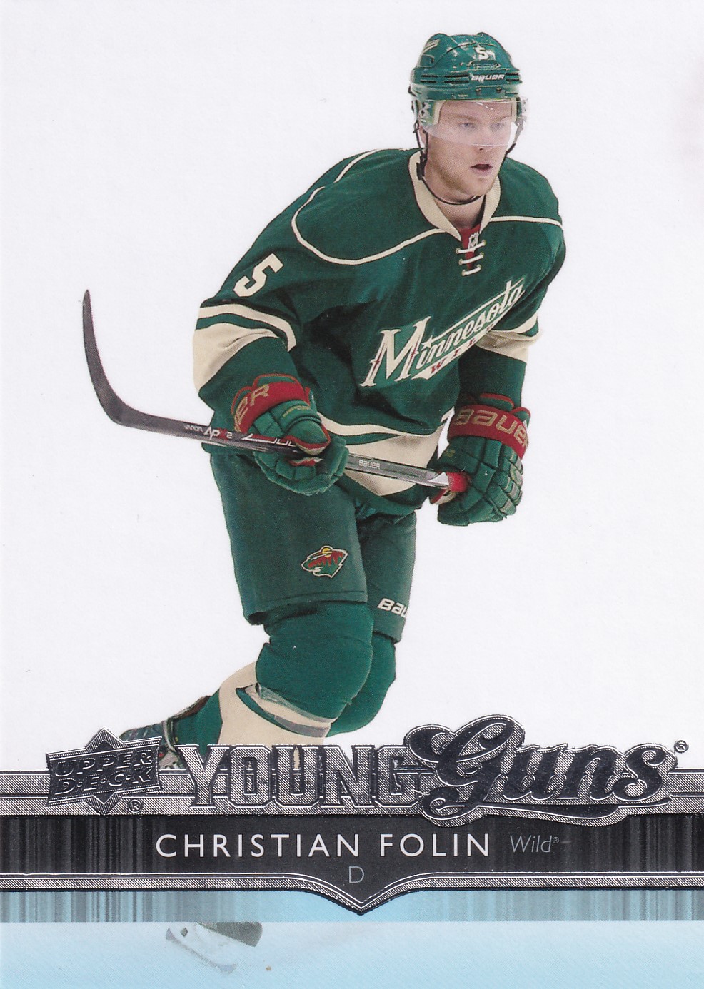 Christian Folin - 2014/15 UD Series I. Hockey - Young Guns - #228