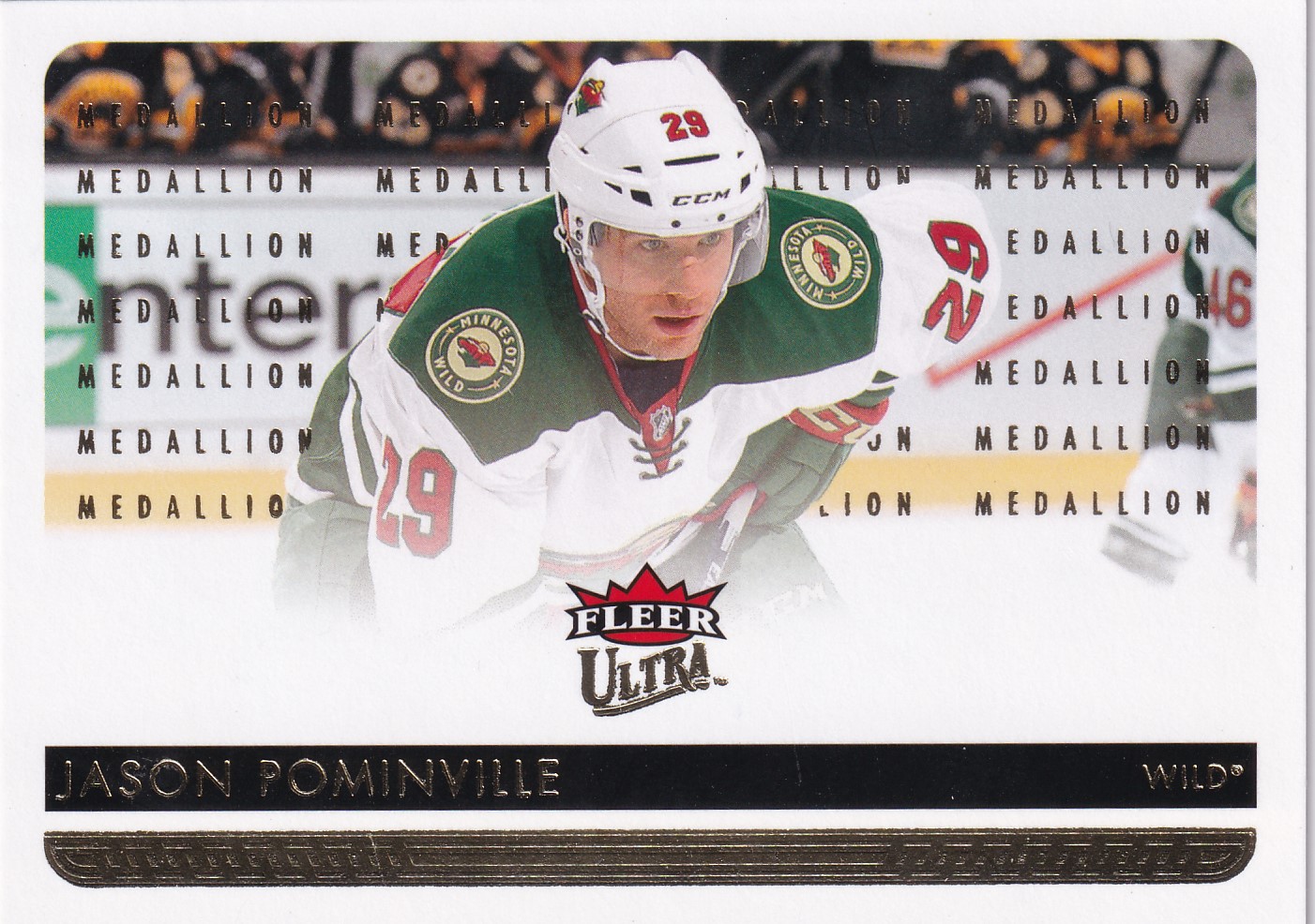 Jason Pominville - 2014/15 Fleer Ultra Hockey - Gold Medallion - #91