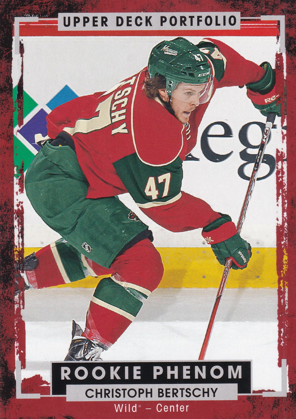 Christoph Bertschy - 2015/16 UD Portfolio Hockey - Rookie Phenom - #212