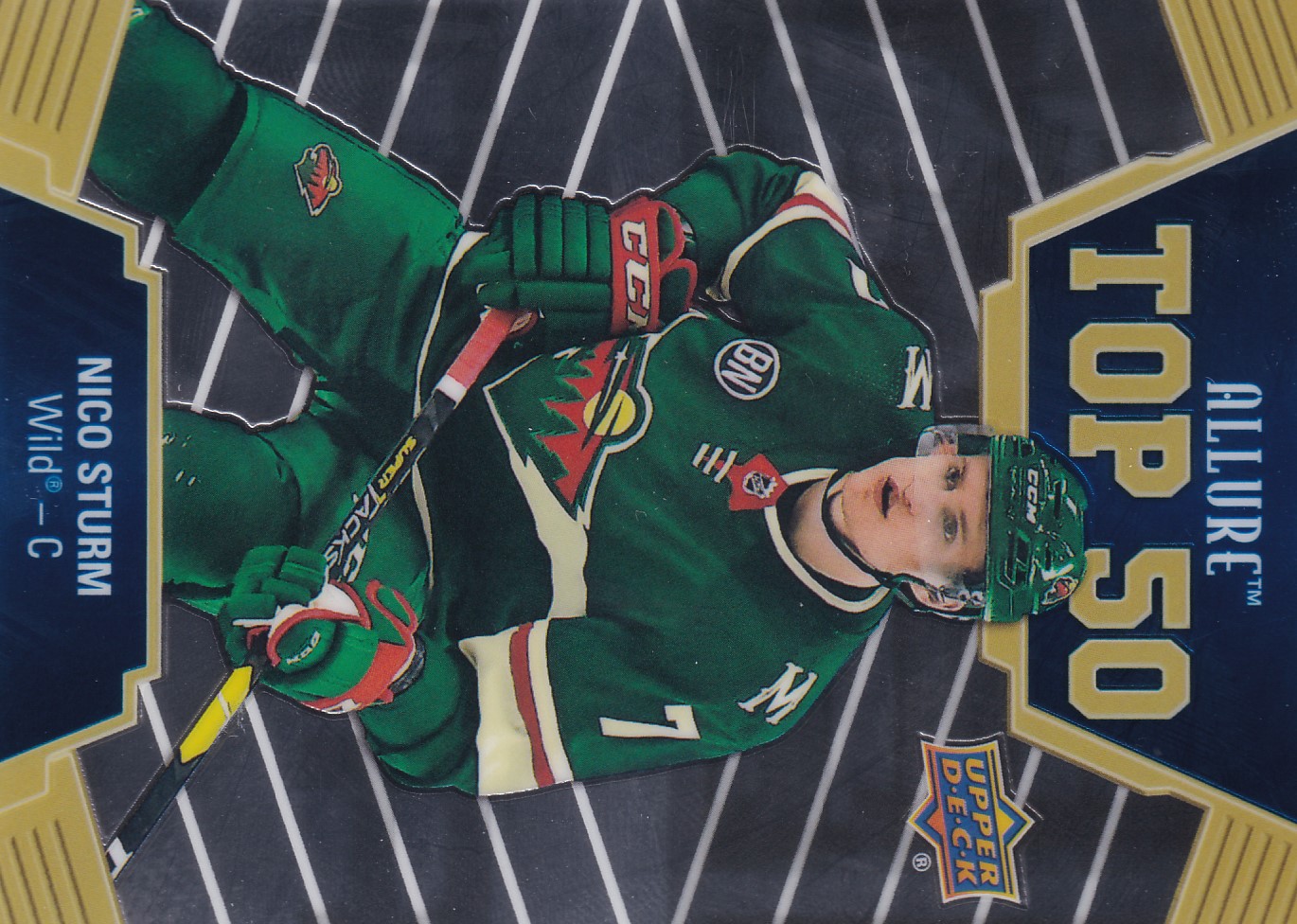Nico Sturm - 2019/20 Allure Hockey - Top 50 - #T50-43