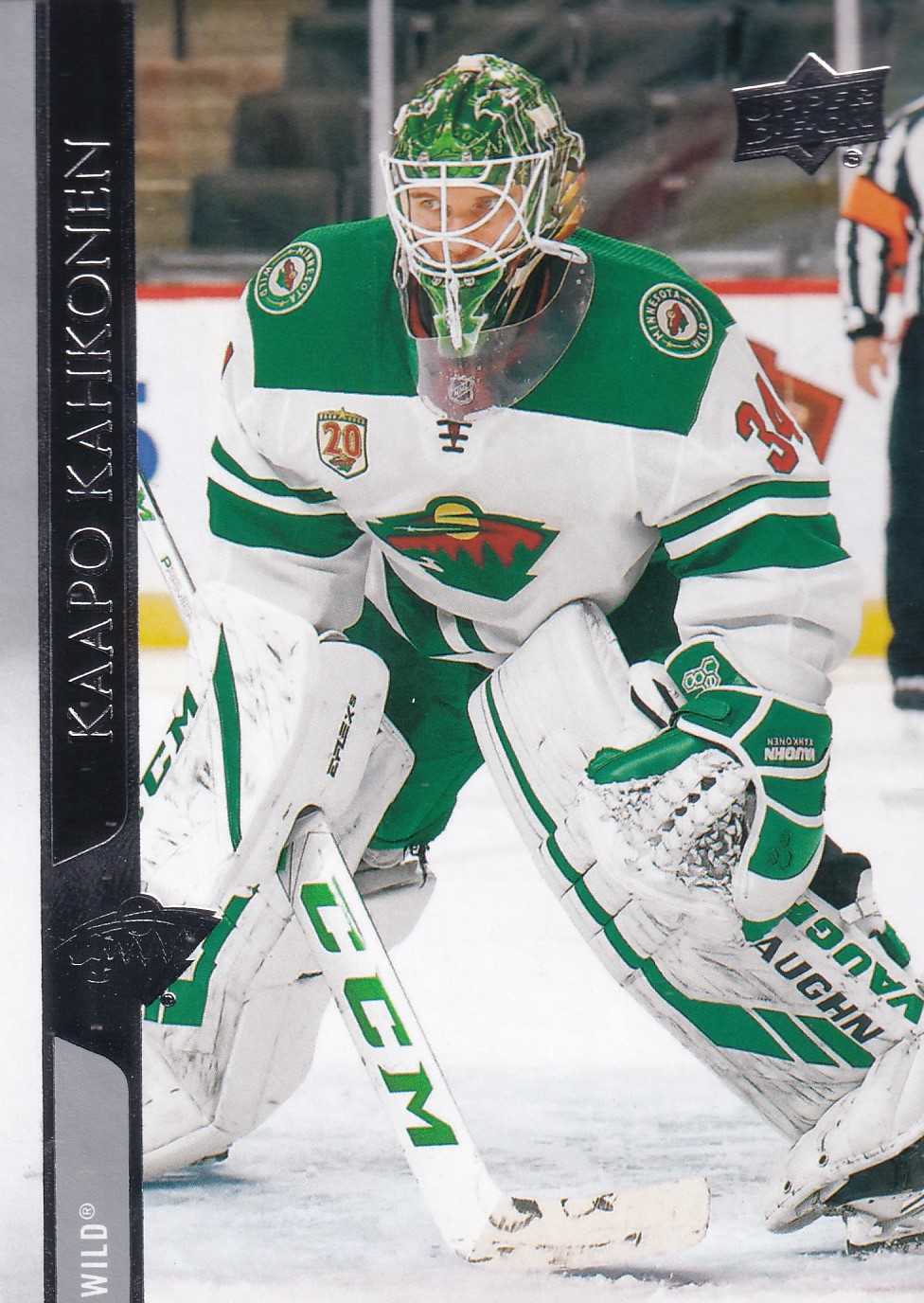 Kaapo Kahkonen - 2020/21 UD Extended Hockey - #569