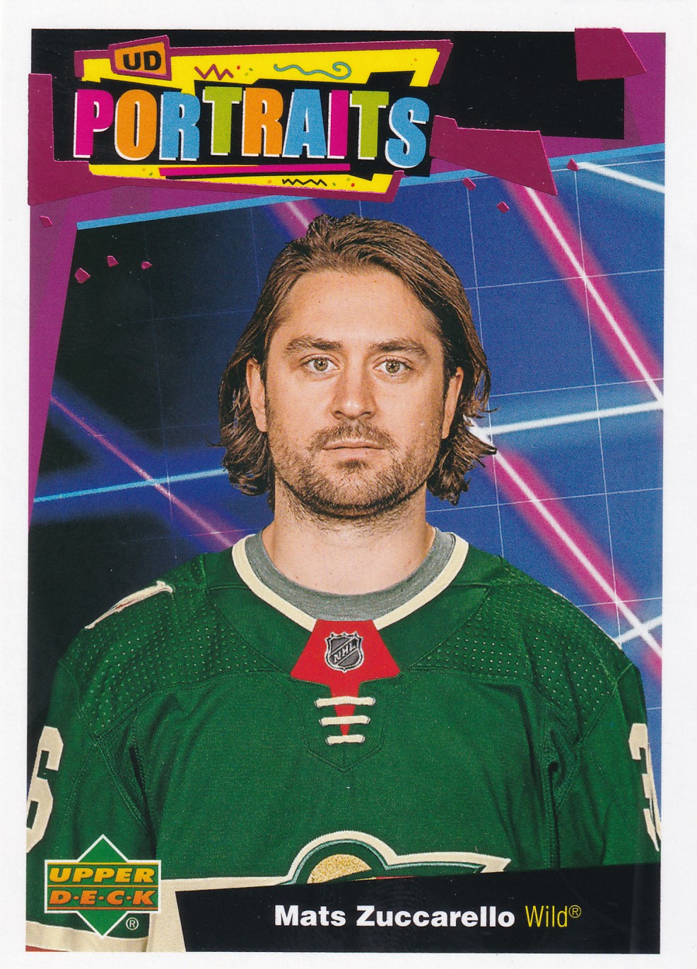 Mats Zuccarello - 2020/21 UD Series I. Hockey - Portraits - #P-18