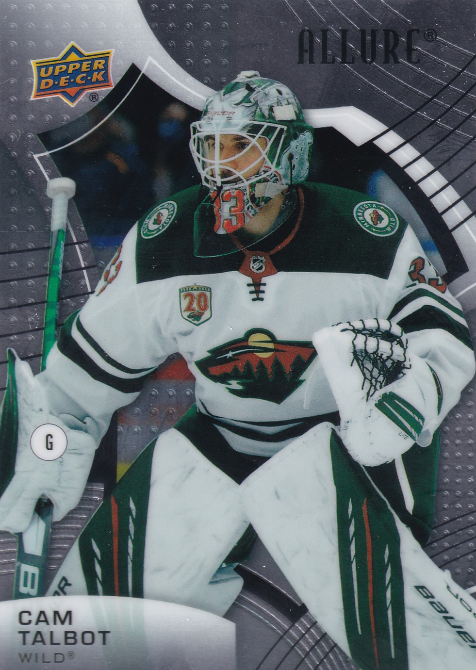 Cam Talbot - 2021/22 UD Allure Hockey - #33