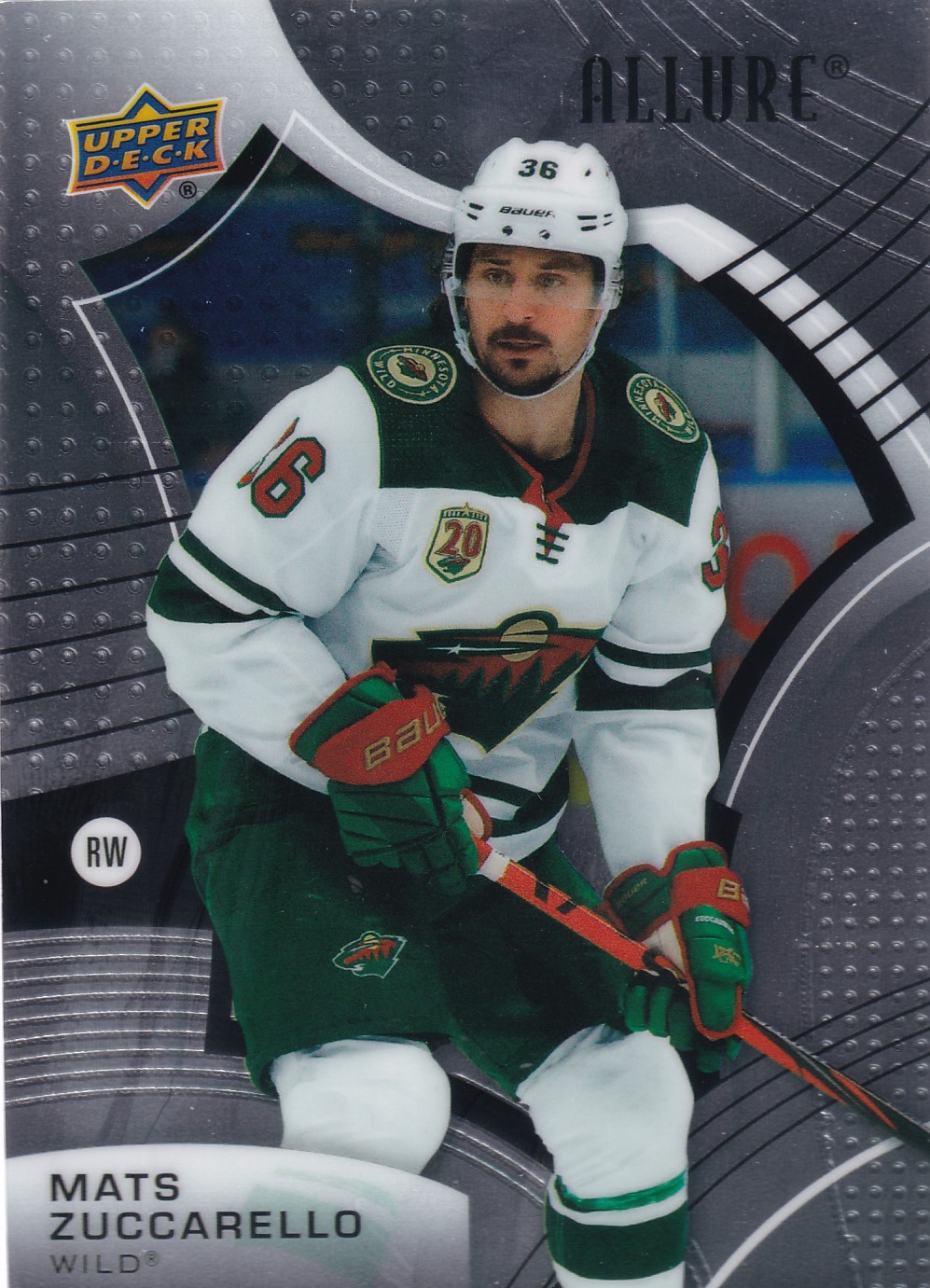 Mats Zuccarello - 2021/22 UD Allure Hockey - #90