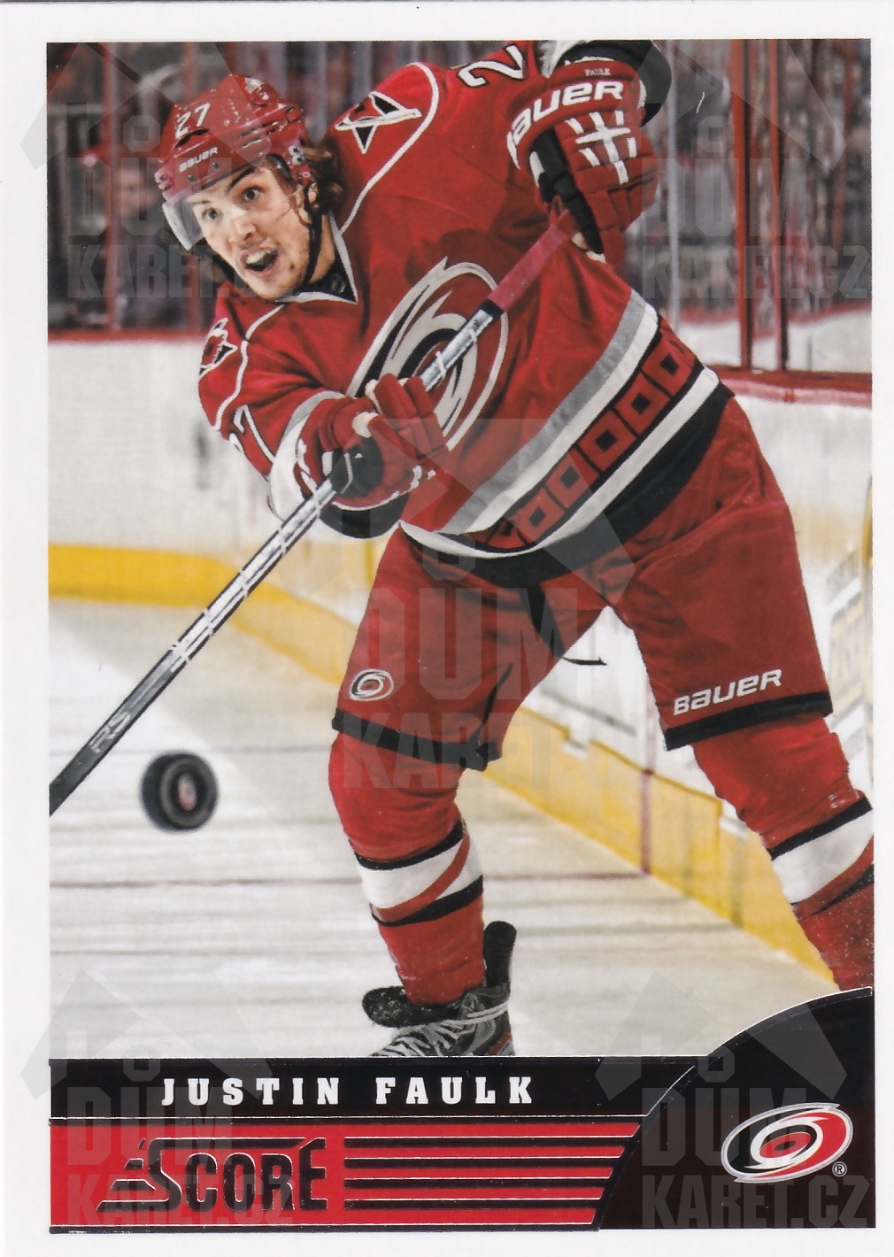 Justin Faulk - 2013/14 Panini Score Hockey - #81