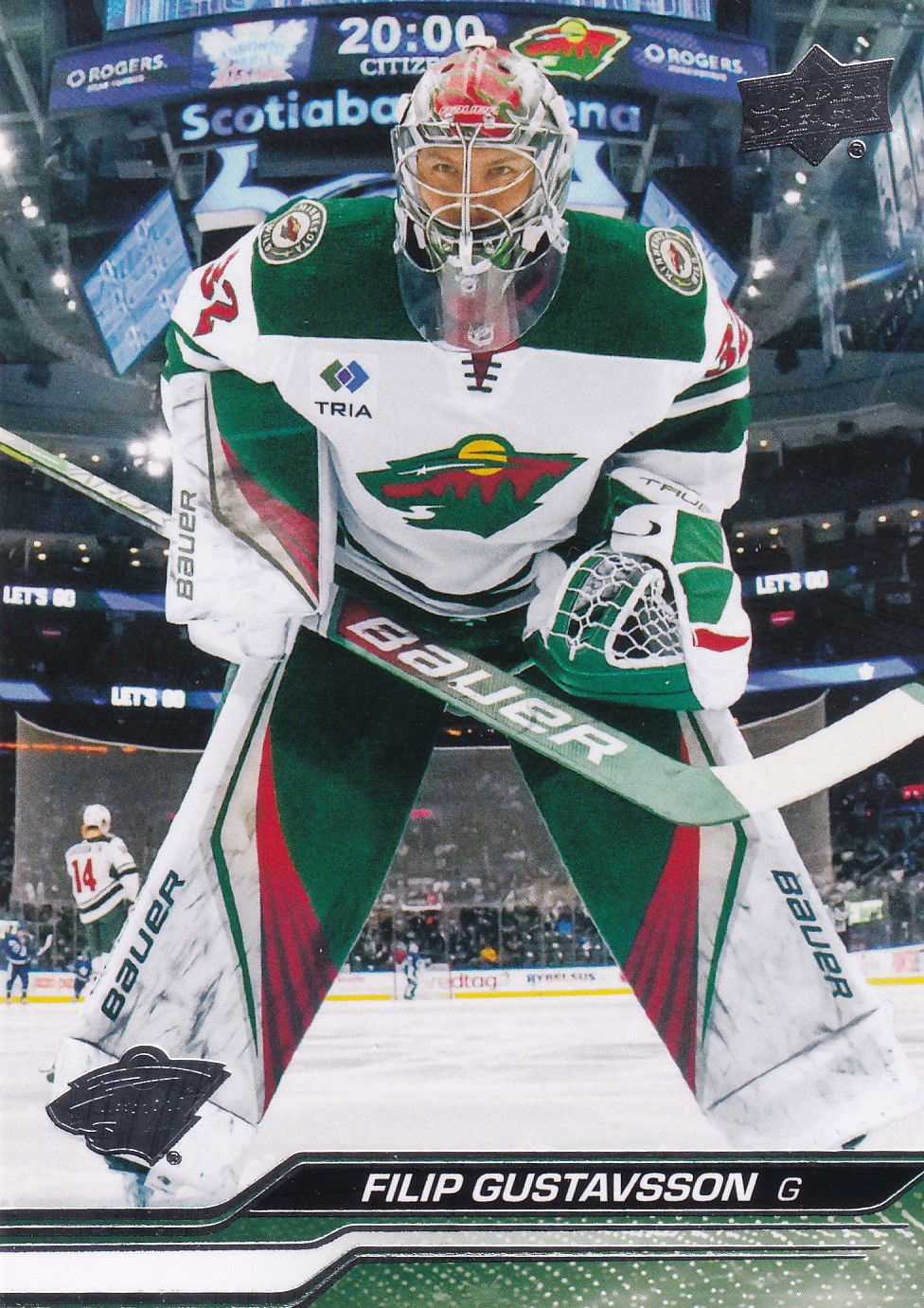 Filip Gustavsson - 2023/24 UD Series II. Hockey - #341