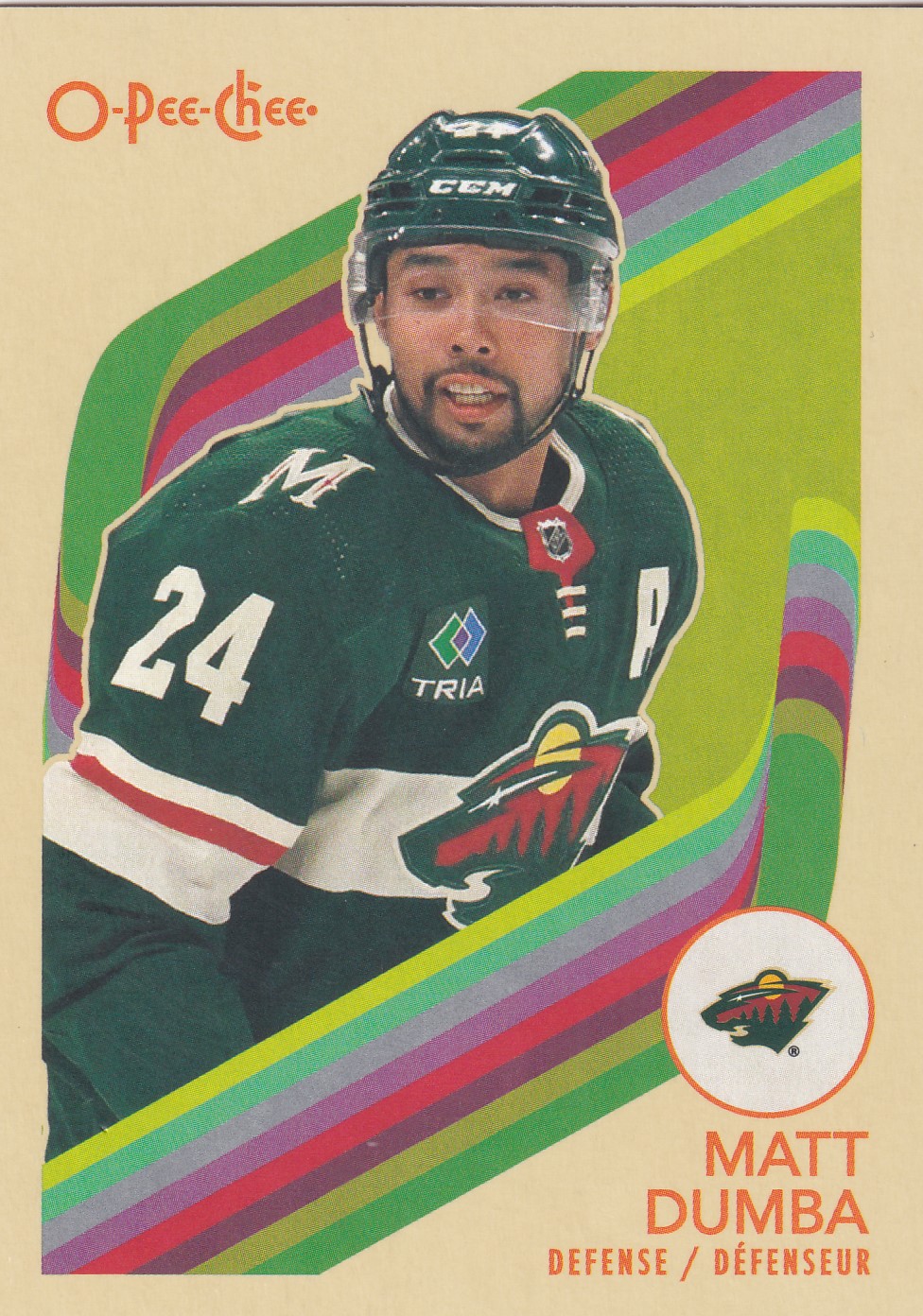 Matt Dumba - 2023/24 O-Pee-Chee Hockey - Retro - #309