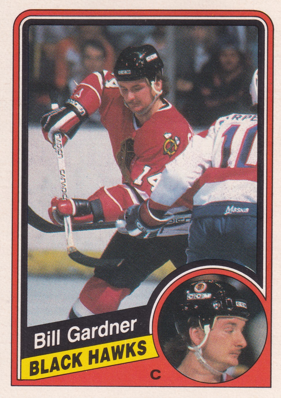 Bill Gardner - 1984/85 O-Pee-Chee Hockey - #35