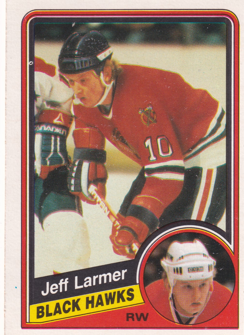 Jeff Larmer - 1984/85 O-Pee-Chee Hockey - #36