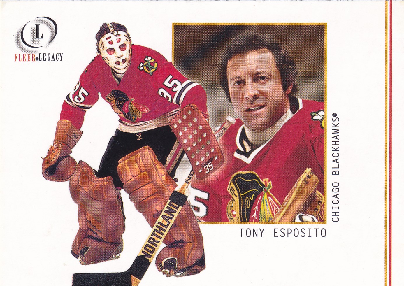Tony Esposito - 2001/02 Fleer Legacy - #17