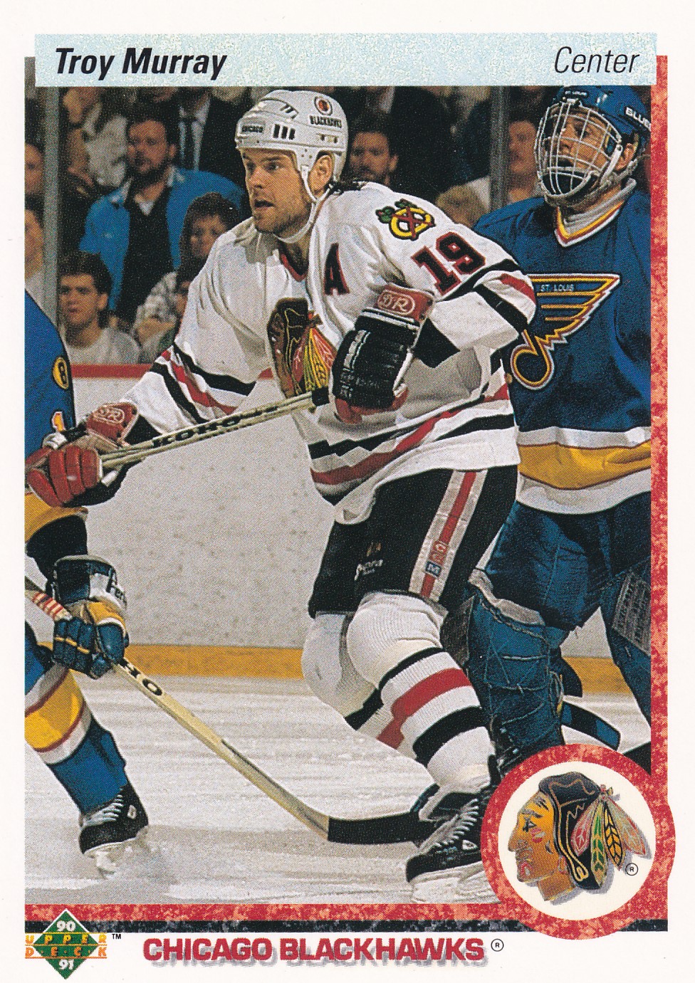 Troy Murray - 1990/91 Upper Deck Hockey - #112