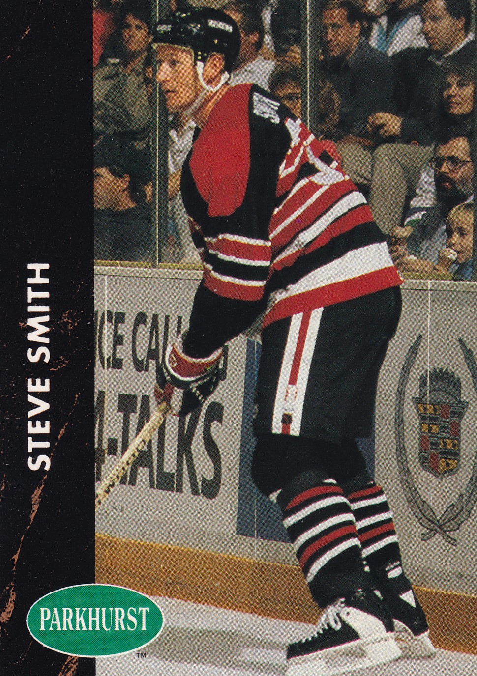 Steve Smith - 1991/92 Parkhurst Hockey - #31