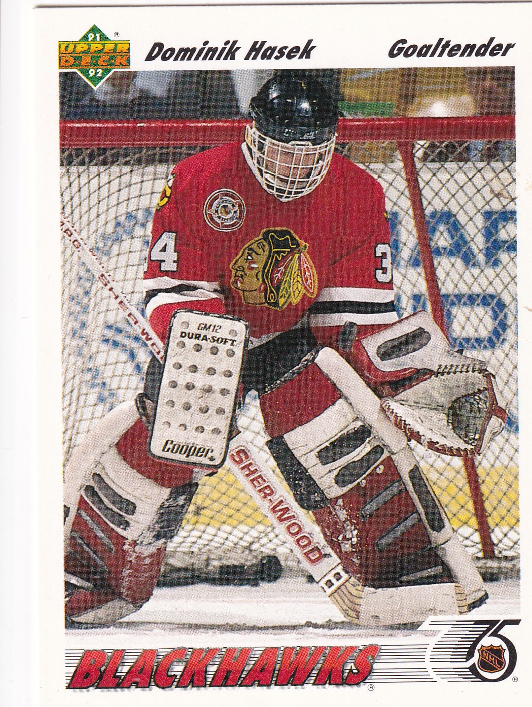 Dominik Hašek - 1991/92 Upper Deck - #335