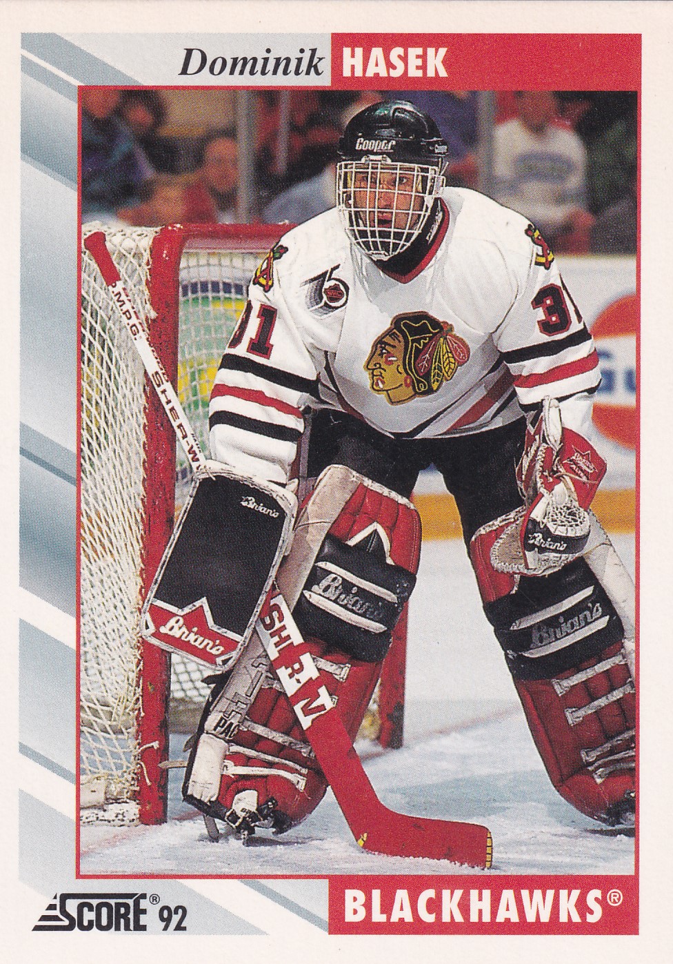 Dominik Hašek - 1992/93 Score Hockey - #373