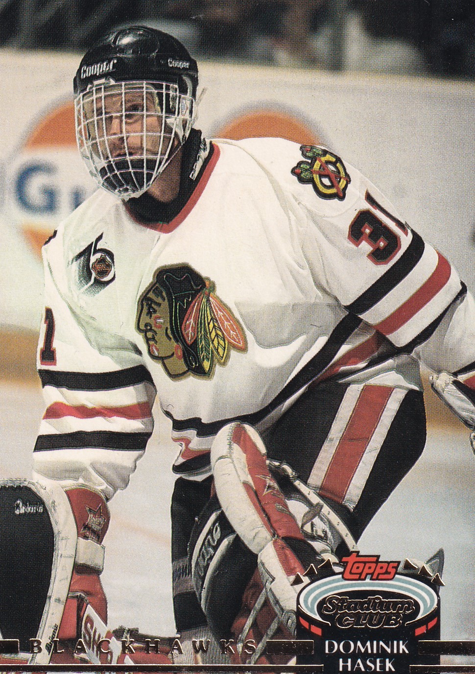 Dominik Hašek - 1992/93 Topps Stadium Club - Rookie - #107