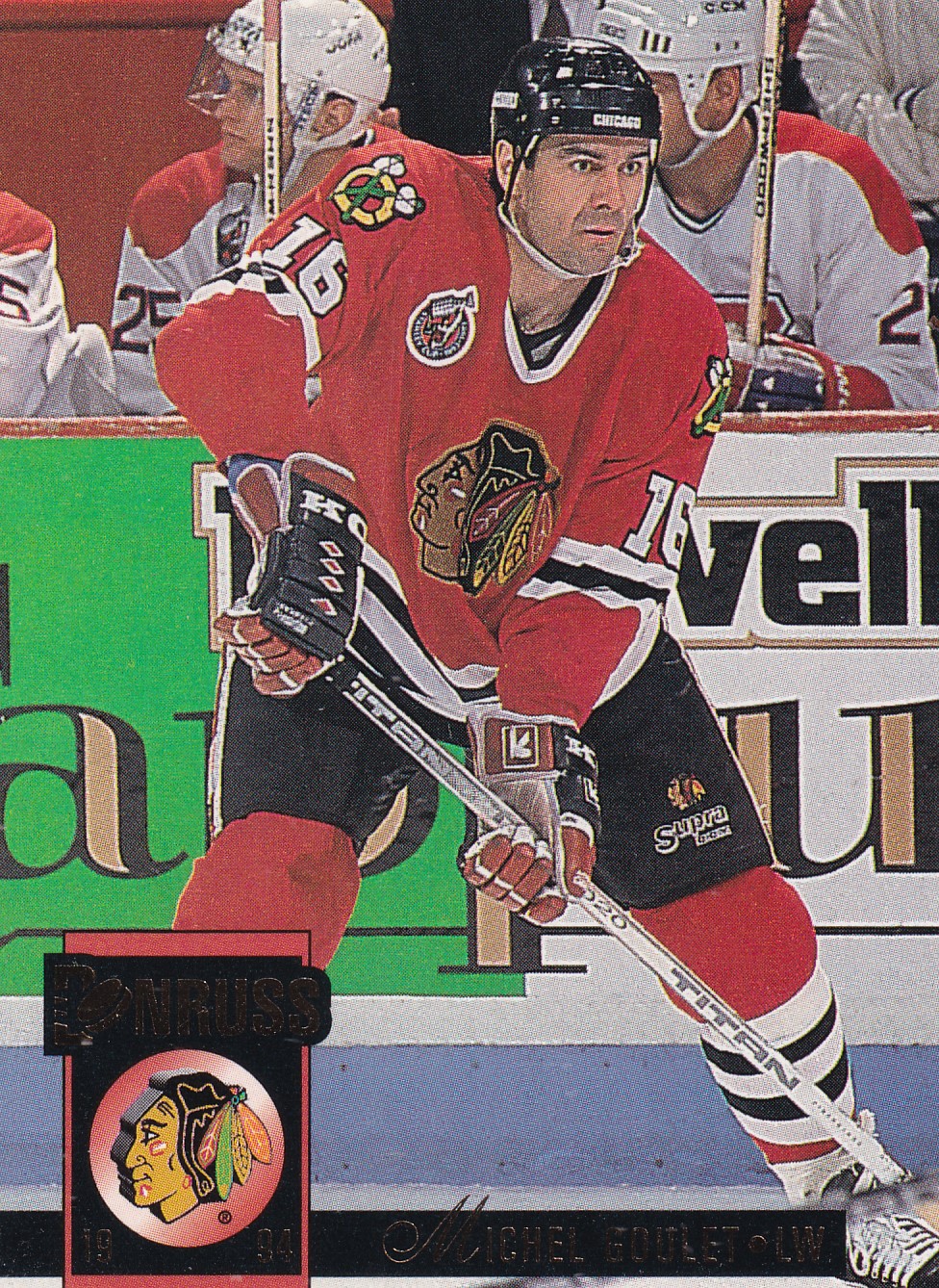 Michel Goulet - 1993/94 Donruss Hockey - #71