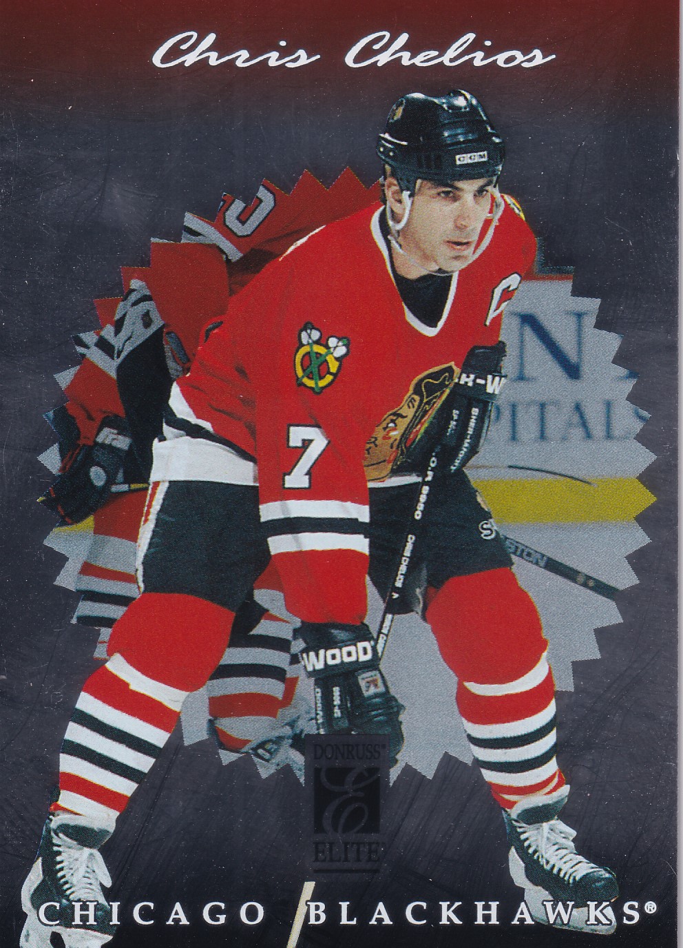 Chris Chelios - 1996/97 Donruss Elite - #20