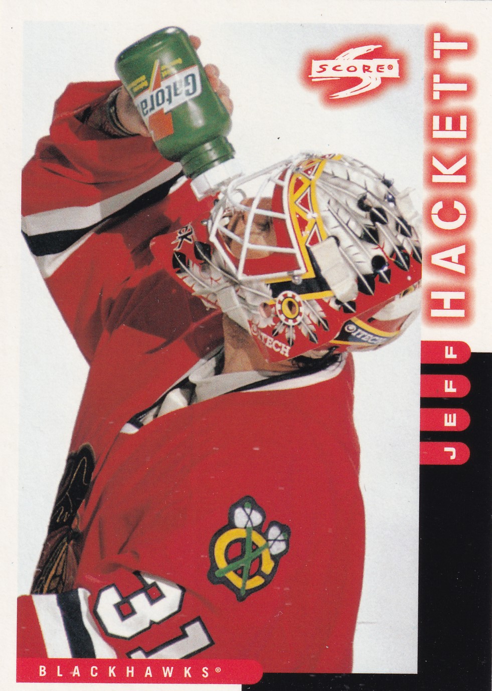 Jeff Hackett - 1997/98 Score Hockey - #15