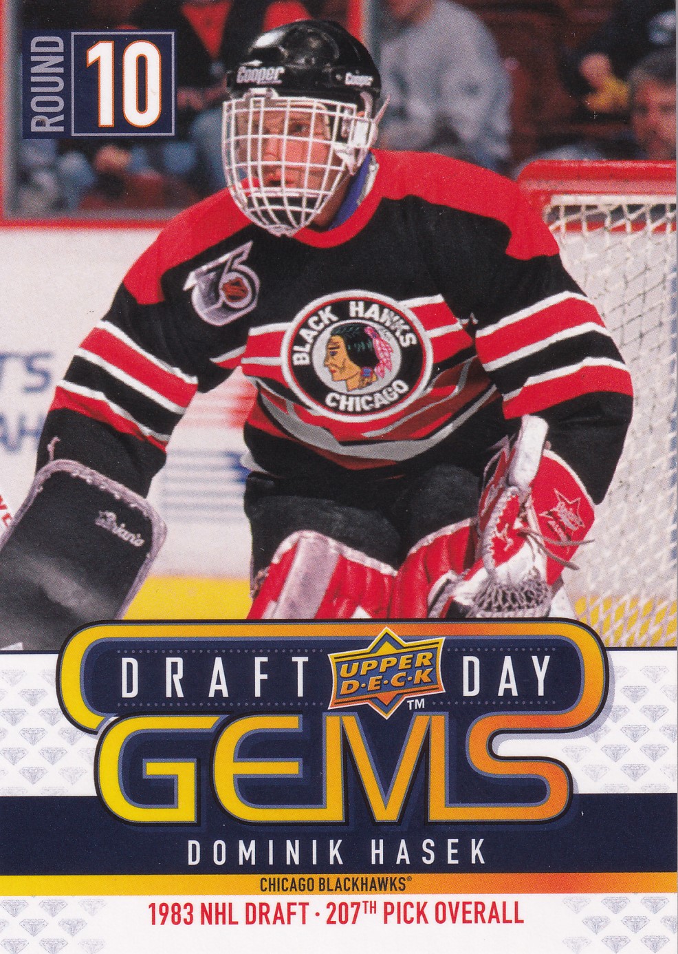 Dominik Hašek - 2009/10 UD Series I. Hockey - Draft Day Gems - #GEM8