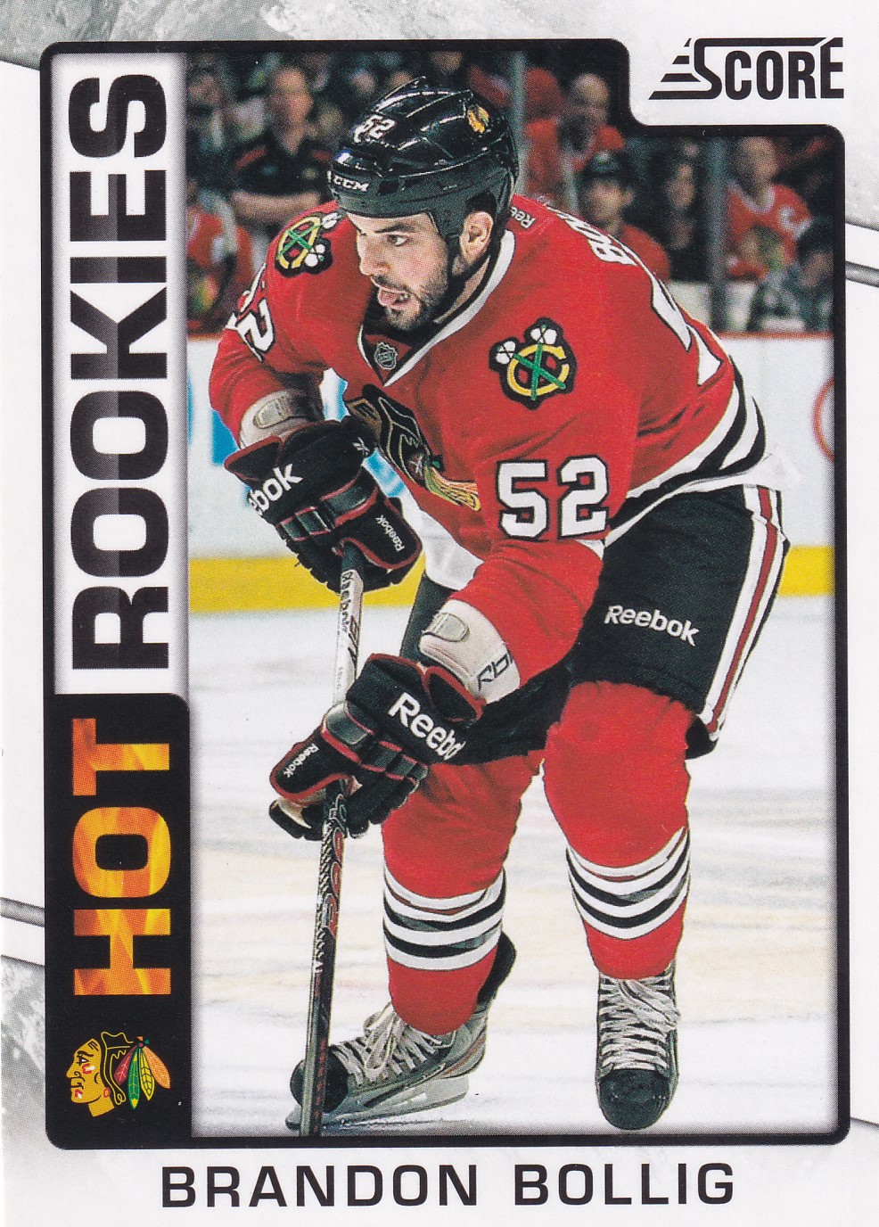 Brandon Bollig - 2012/13 Score Hockey - Hot Rookies - #515