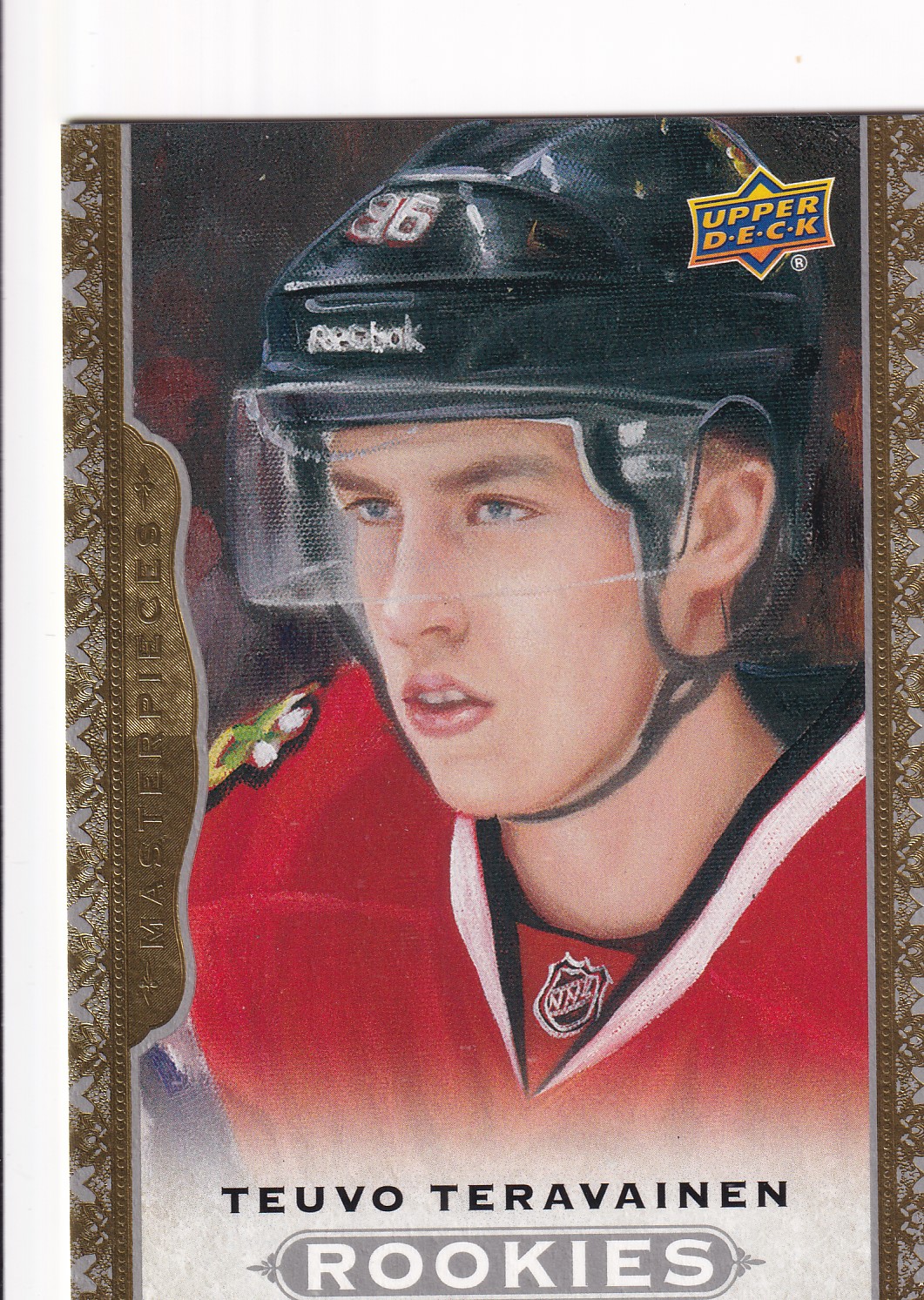 Teuvo Teravainen - 2014/15 UD Masterpieces Hockey - Rookies - #166