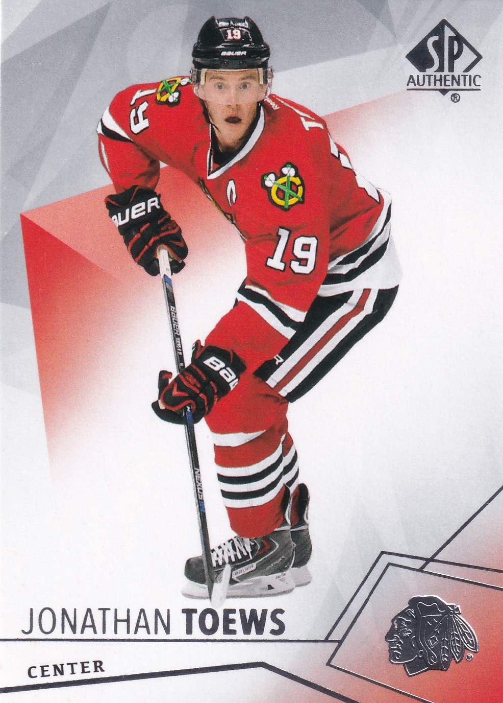 Jonathan Toews - 2015/16 SP Authentic Hockey - #60