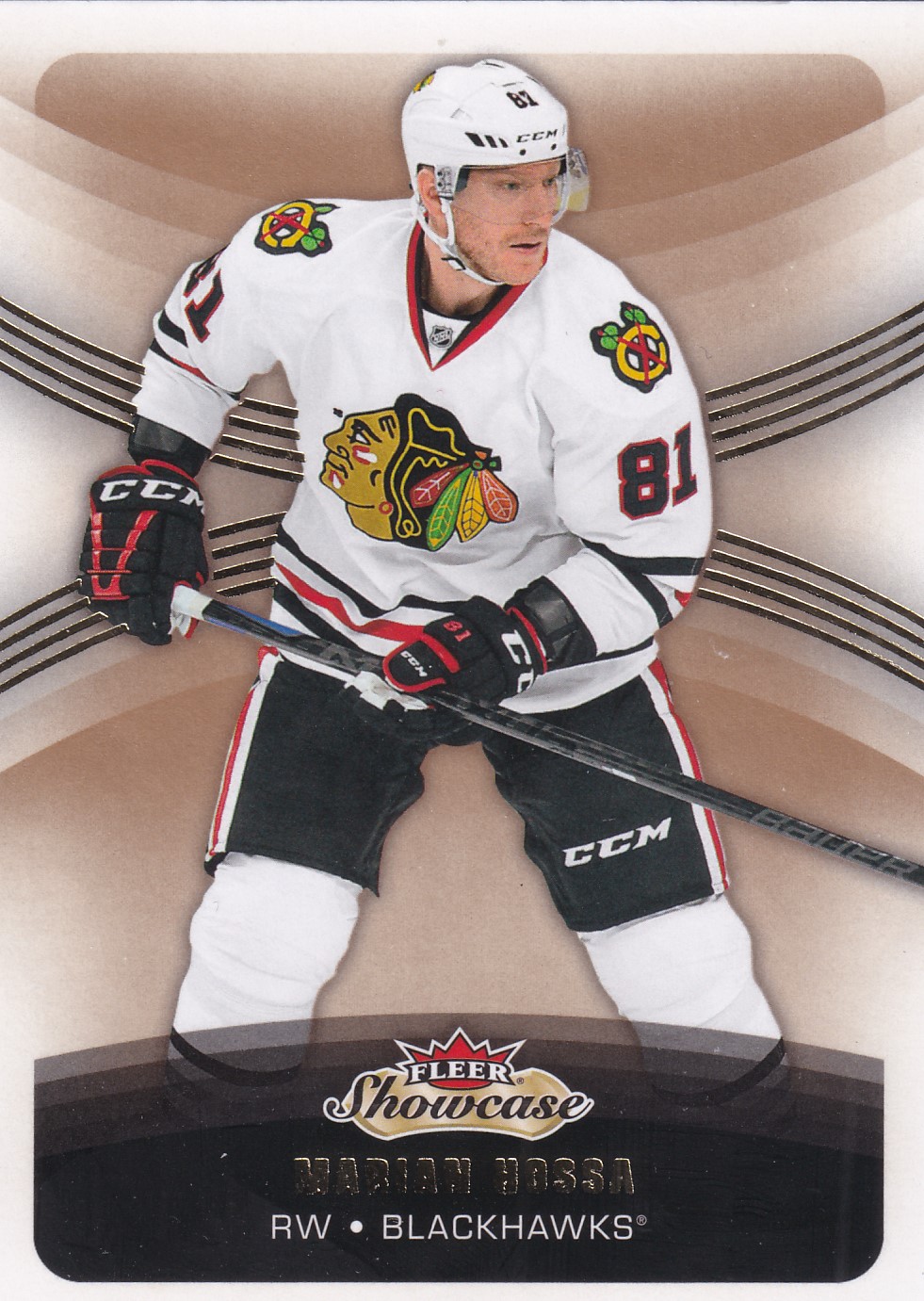 Marian Hossa - 2015/16 Fleer Showcase Hockey - #53