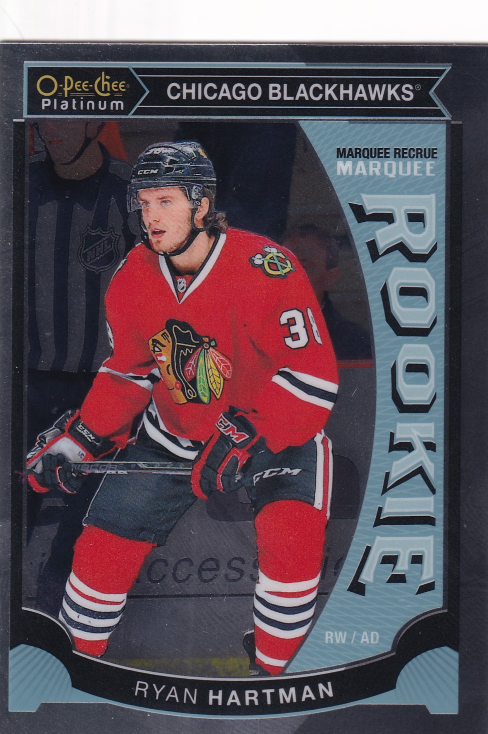 Ryan Hartman - 2016/17 OPC Platinum Hockey - Marquee Rookie - #M3