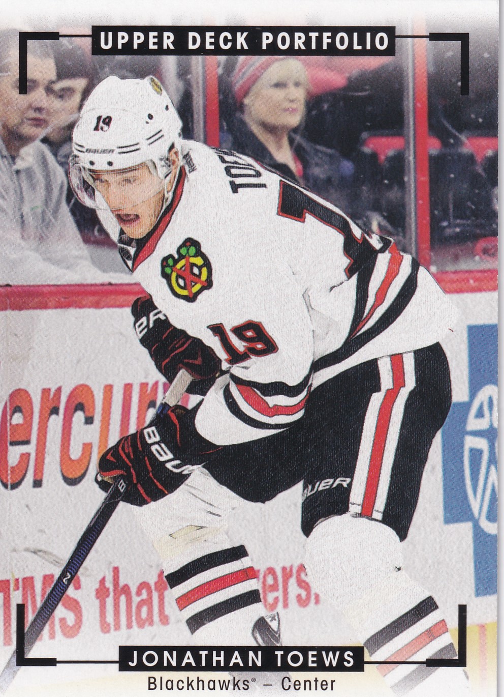 Jonathan Toews - 2015/16 UD Portfolio Hockey - #278