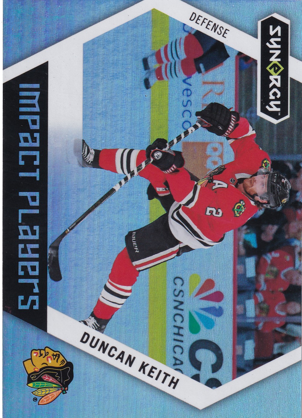 Duncan Keith - 2017/18 UD Synergy Hockey - Impact Players - #IP-34