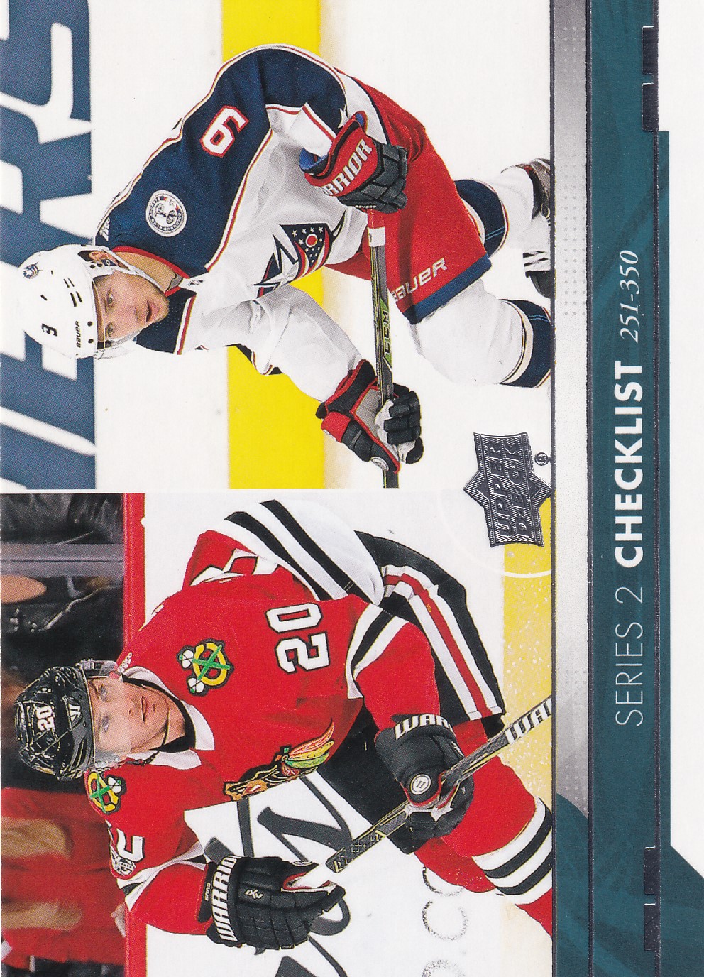 Saad / Panarin - 2017/18 UD Series II. Hockey - Checklist 251-350 - #449