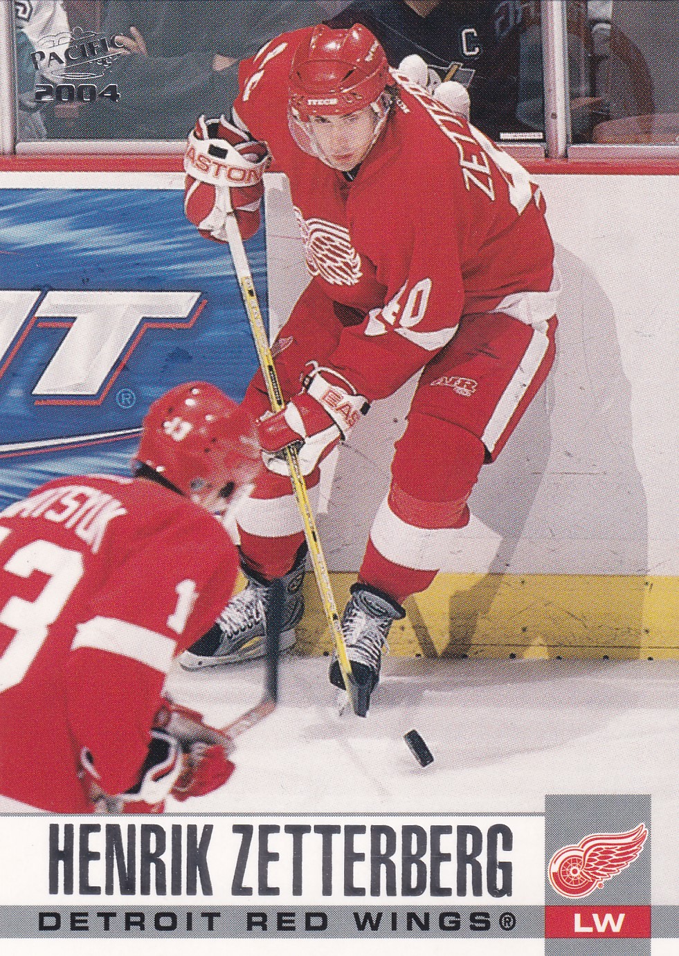 Henrik Zetterberg - 2003/04 Pacific Hockey - #128