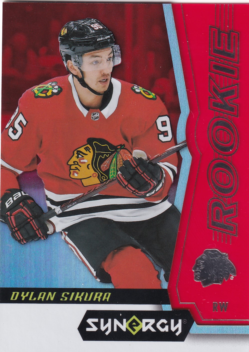 Dylan Sikura - 2018/19 UD Synergy Hockey - Red - RC - #69