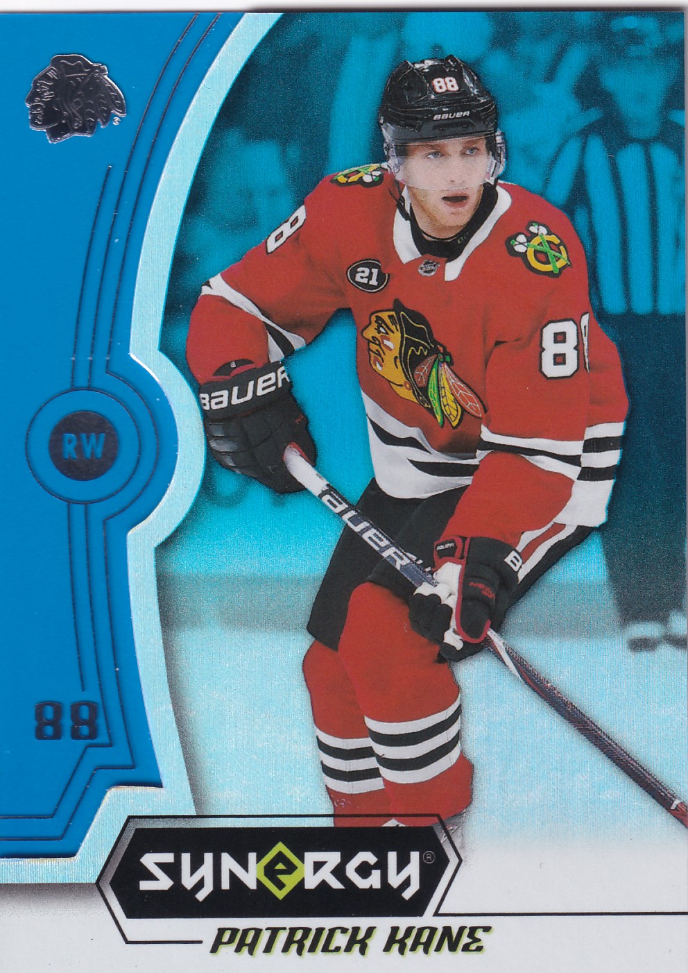 Patrick Kane - 2018/19 UD Synergy Hockey - Blue - #8