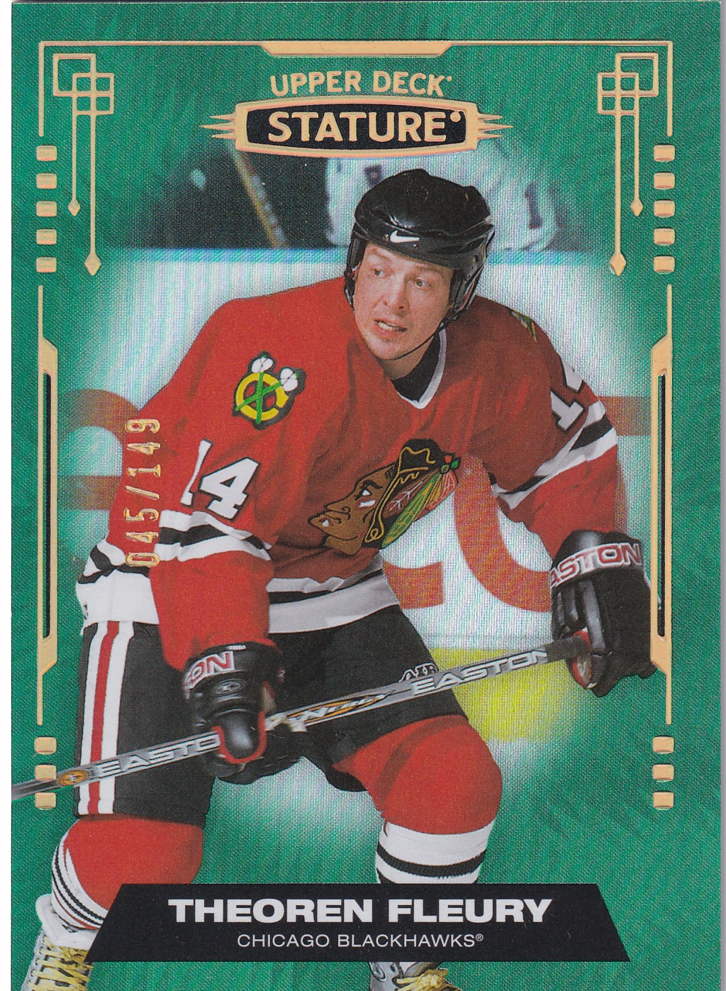 Theoren Fleury - 2021/22 UD Stature Hockey - #9