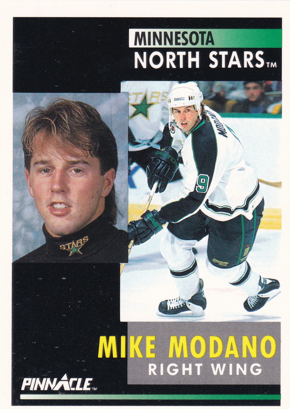 Mike Modano - 1991/92 Pinnacle - #5