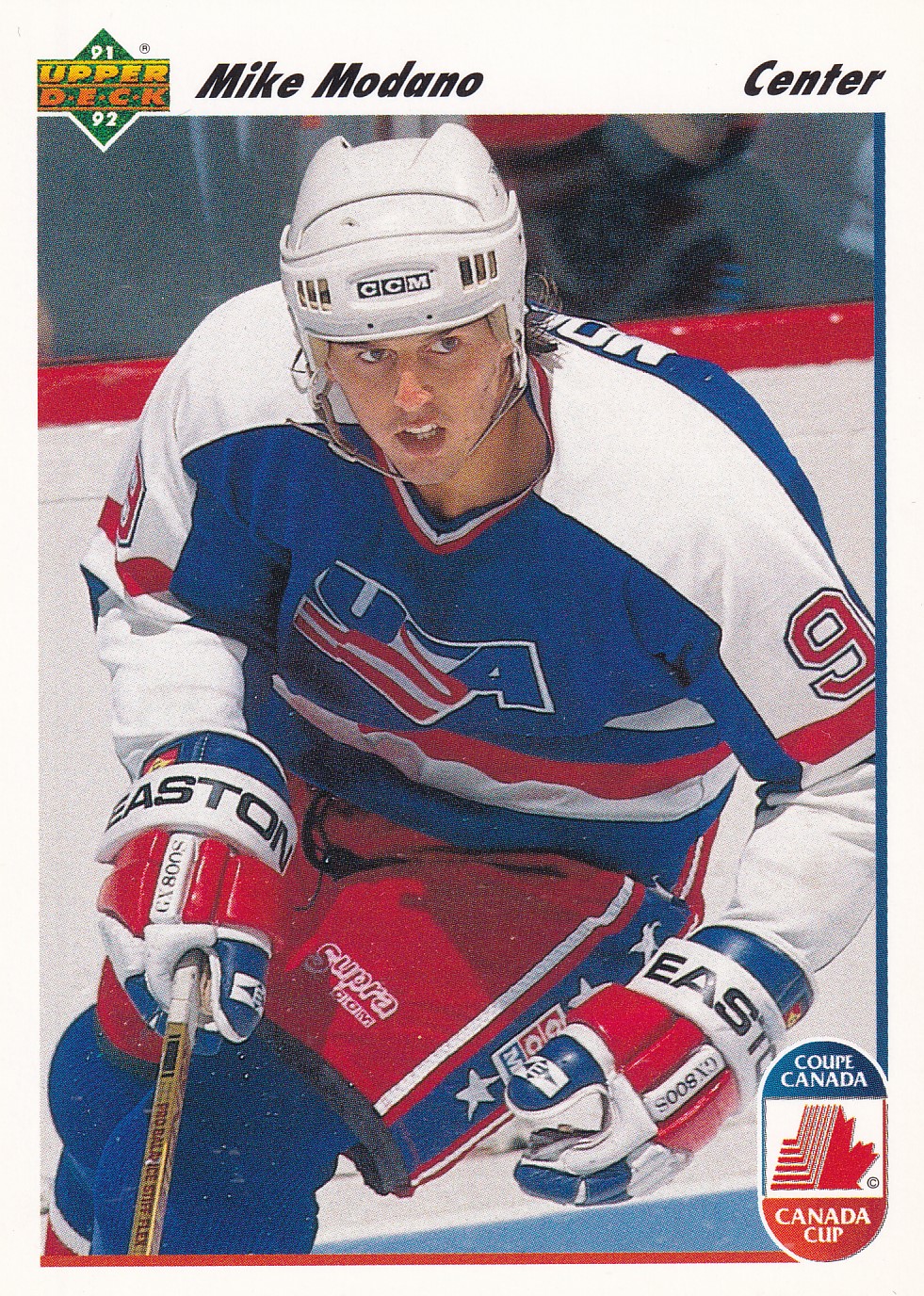 Mike Modano - 1991/92 Upper Deck - Canada Cup - #32