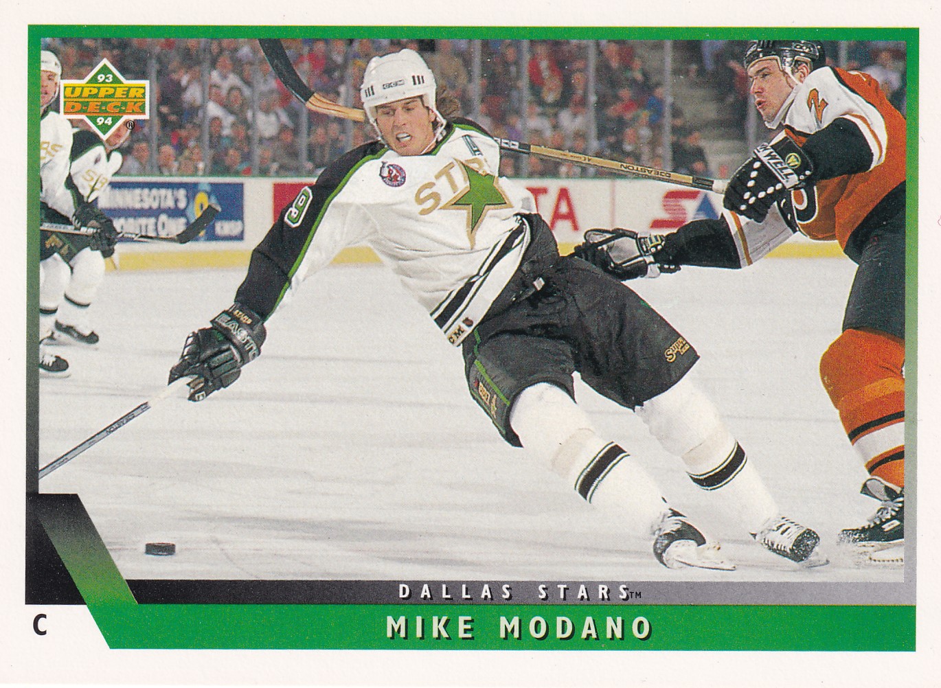 Mike Modano - 1993/94 Upper Deck Hockey - #397