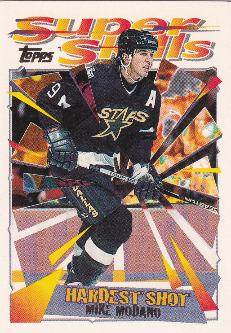 Mike Modano - 1995/96 Topps Hockey - Super Skills - #46