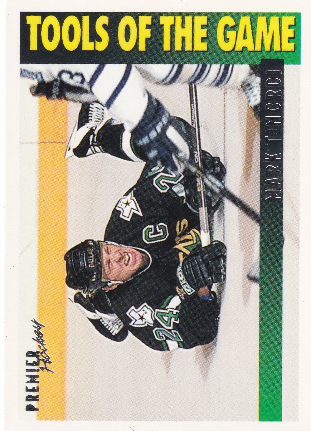 Mark Tinordi - 1994/95 Topps Premier Series I. Hockey - Tools of the Game - #452