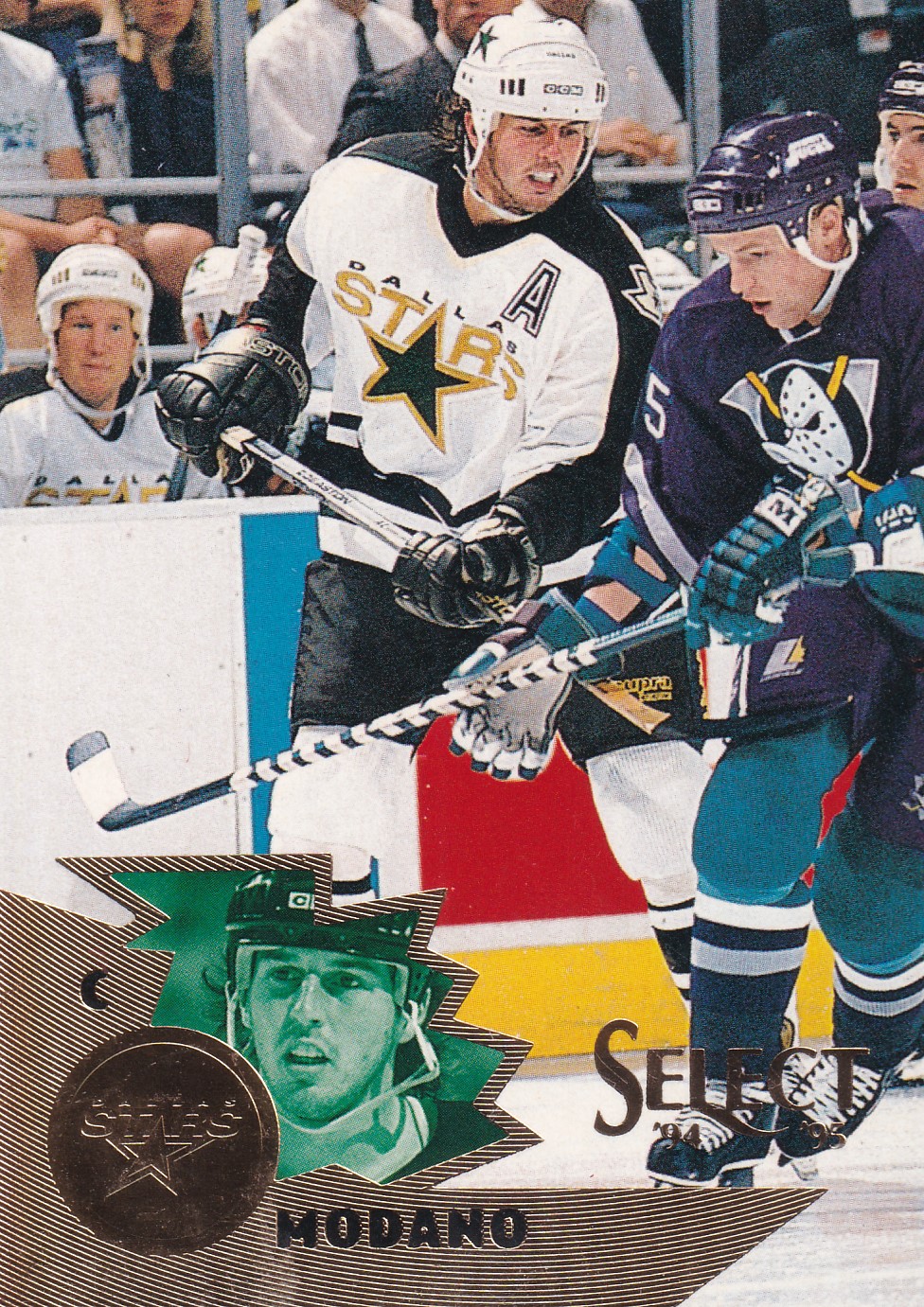 Mike Modano - 1994/95 Pinnacle Select Hockey - #38