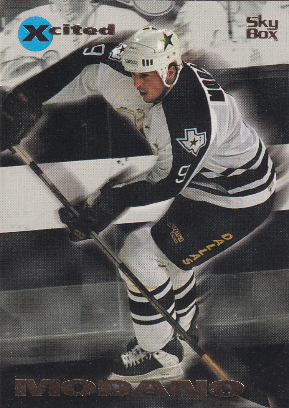 Mike Modano - 1995/96 SkyBox Emotion - Excited - #3 of 20