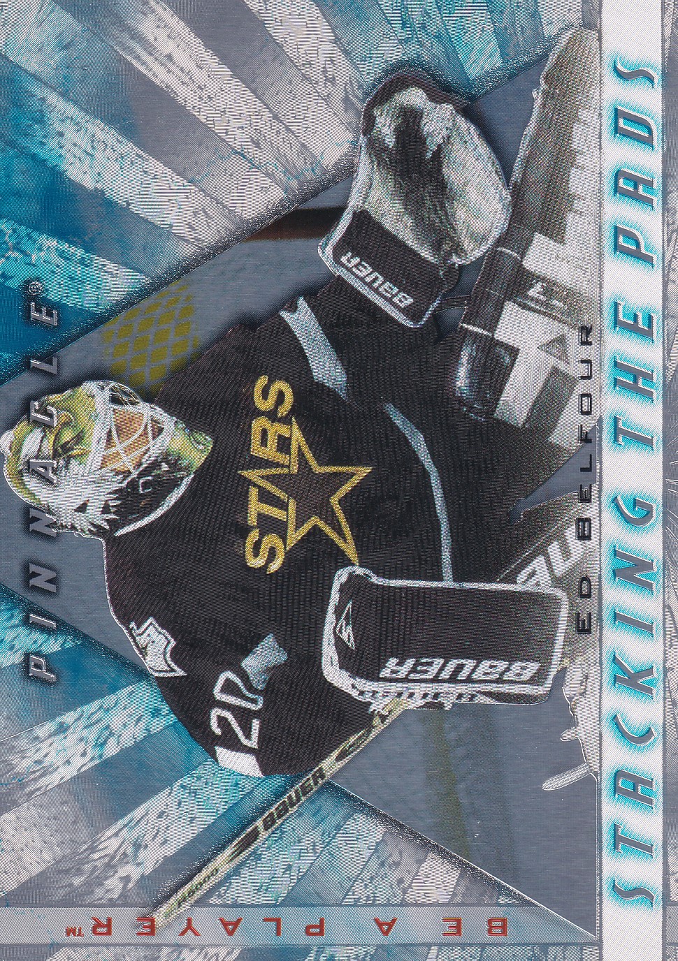 Ed Belfour - 1997/98 Pinnacle Be a Player - Stacking the Pads - #5 of 15