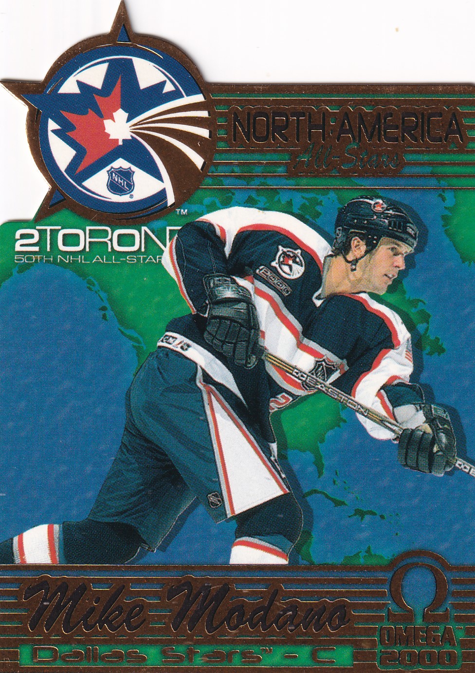 Mike Modano - 1999/00 Pacific Omega - North America All-Stars - #4