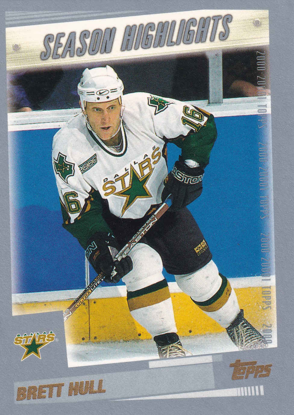 Brett Hull - 2000/01 Topps Hockey - Season Highlights - #330