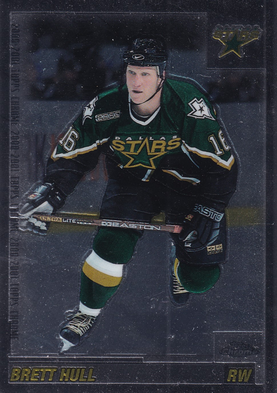 Brett Hull - 2000/01 Topps Chrome - #47