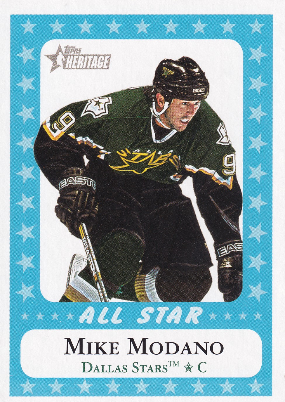 Mike Modano - 2000/01 Topps Heritage - All Star - #217